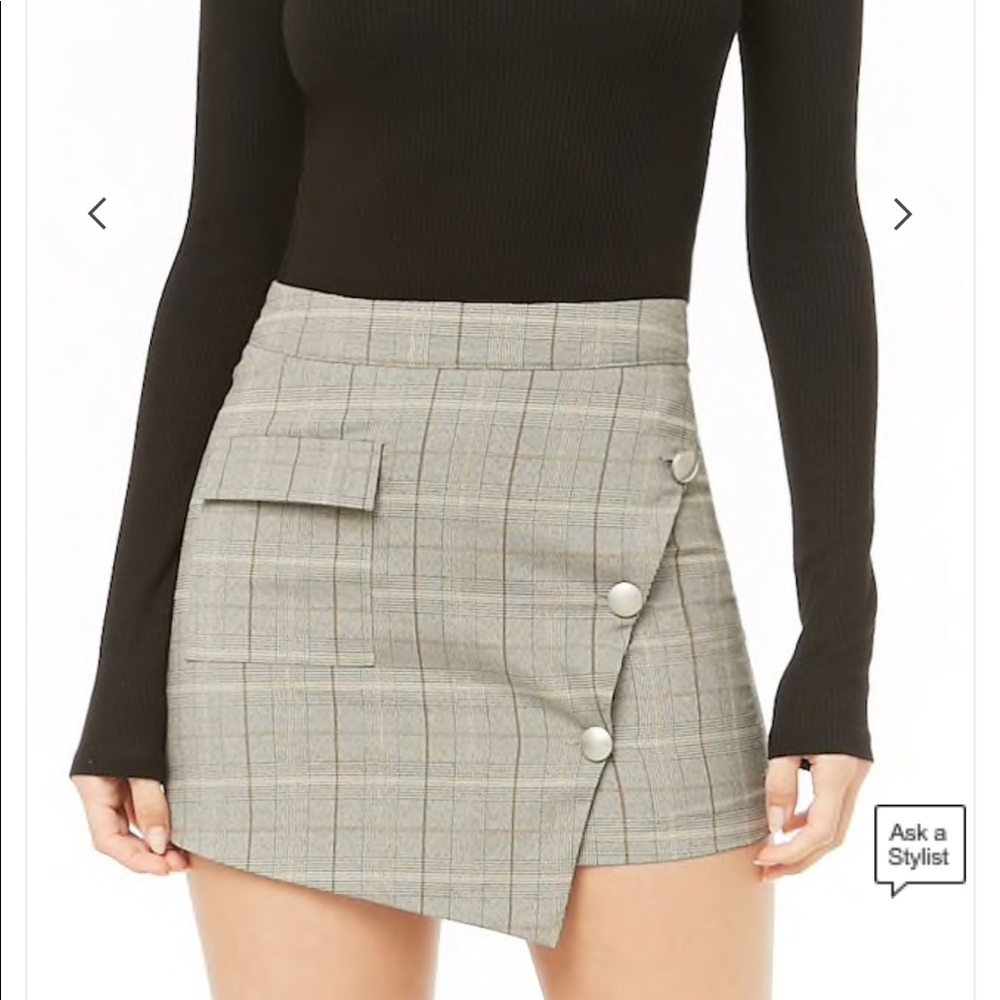 Plaid Skirt